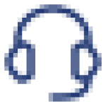 Customer Service Blue